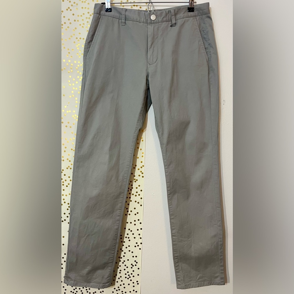 Bonobos Men's Gray Slim Fit Chinos size 32/32